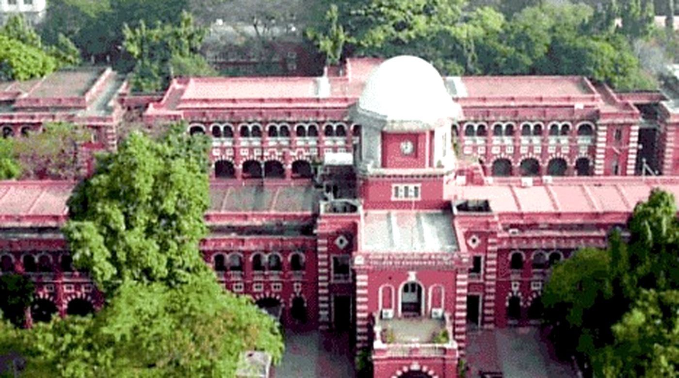 The heritage main building of Anna University, Chennai